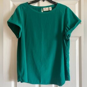 Green loose fitting top